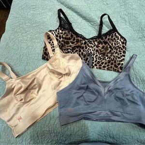 Set of 3 size 38 Ruby Ribbon bras